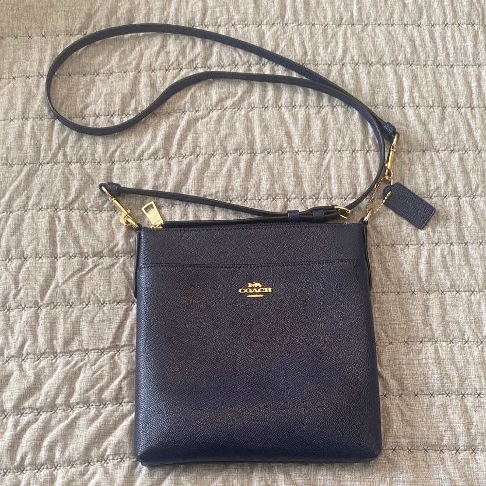 Coach Dark Blue Crossbody Bag